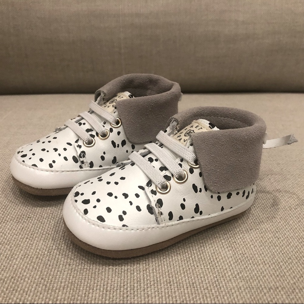 Brand new Pretty Brave ‘Snowstorm’ moccs, size M